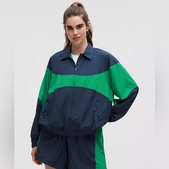 NWOT Lululemon Nylon Collared Jacket - Picture 1 of 3